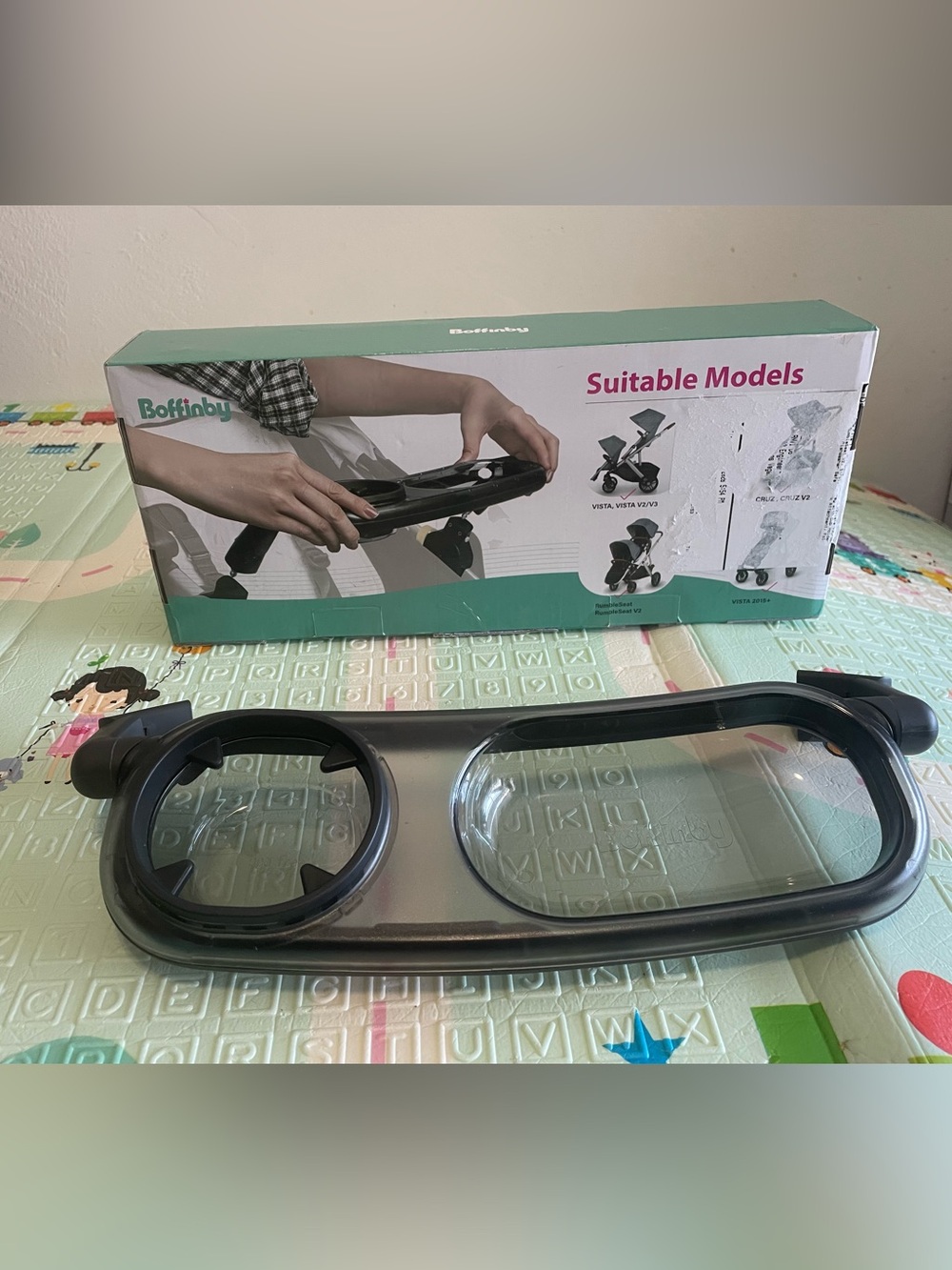 Snack Tray Fits for UPPAbaby Vista/Vista V2/Vista V3/Cruz/Cruz V2